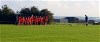 One minute's silence at the U13s match